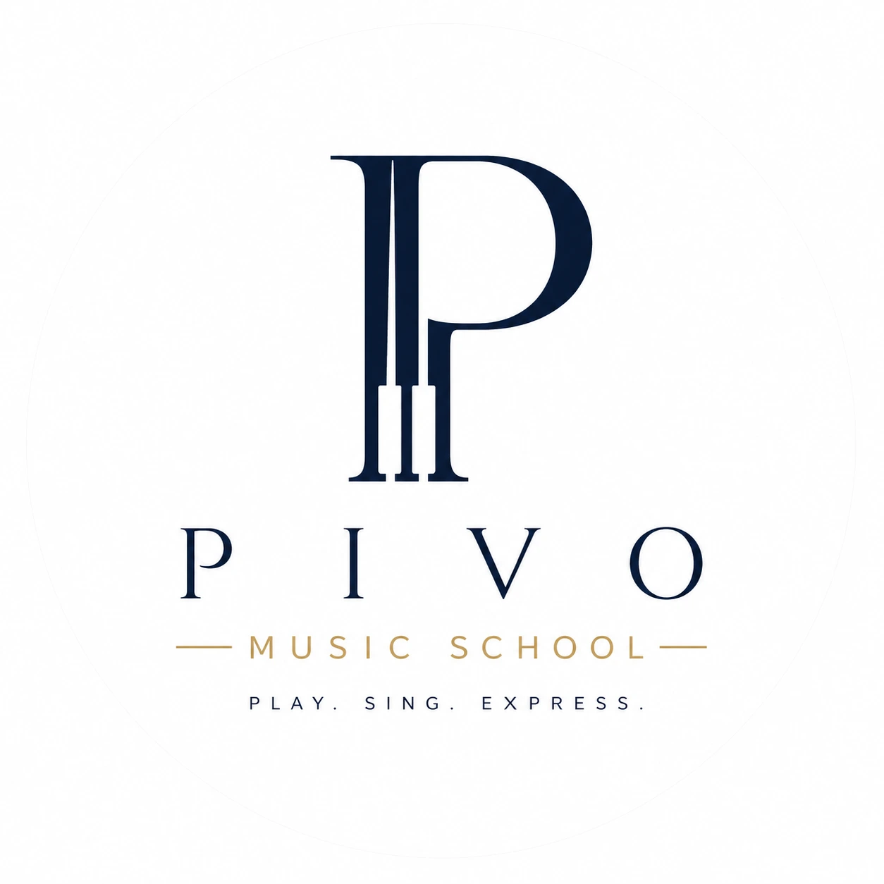 Pivo Music School official logo